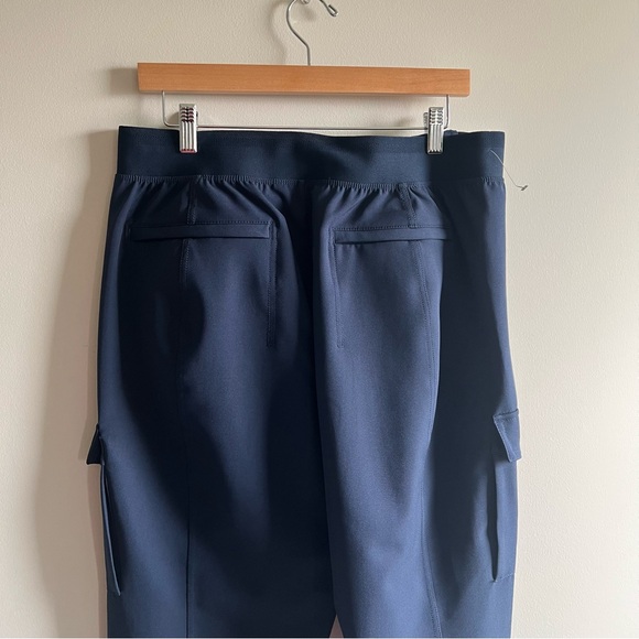 Athleta Endless High Rise Pants Plus Size 16 Navy Blue Travel Modern Comfortable - Picture 2 of 12